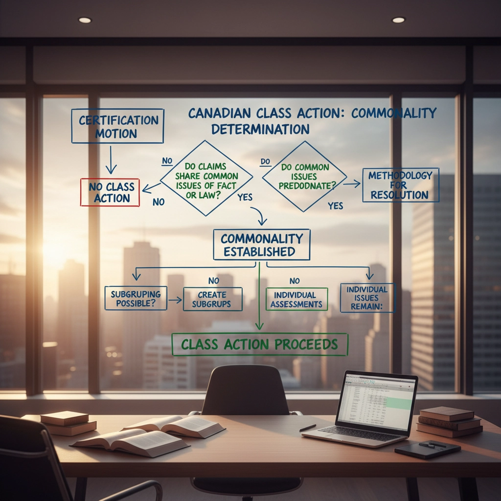 Class Commonality: A Prerequisite for Canadian Class Actions