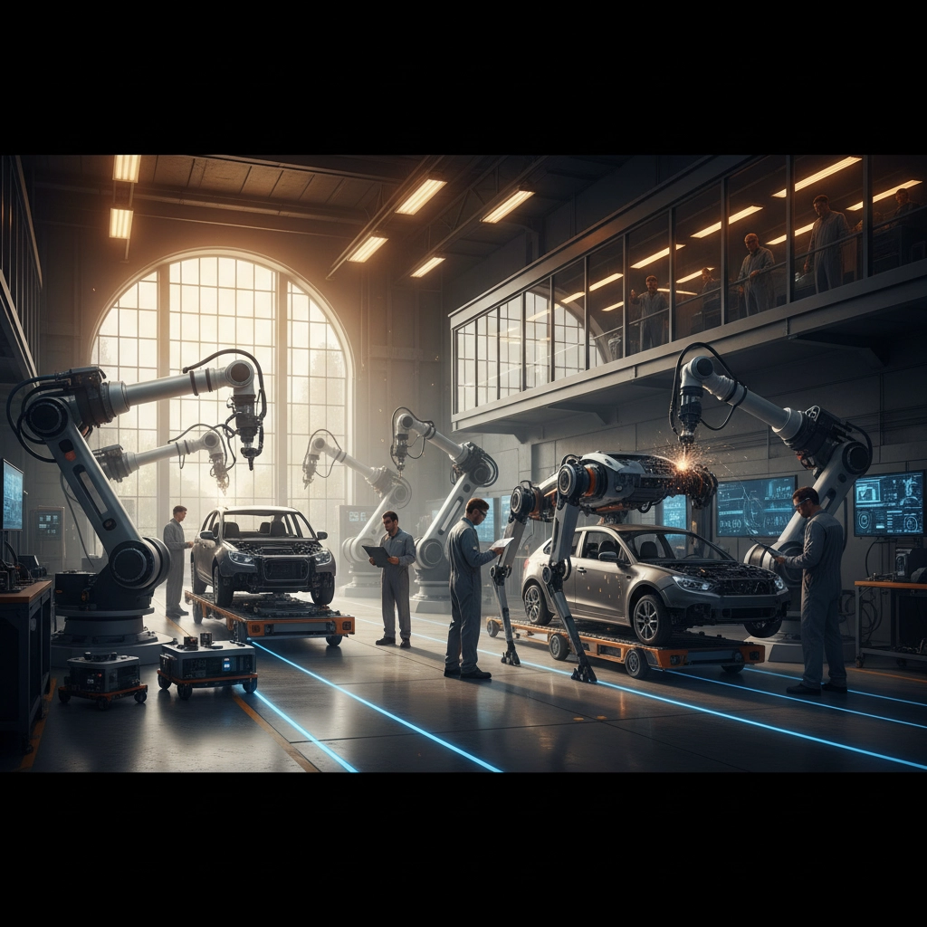 AI-Driven Automation Revolutionizes Manufacturing Efficiency