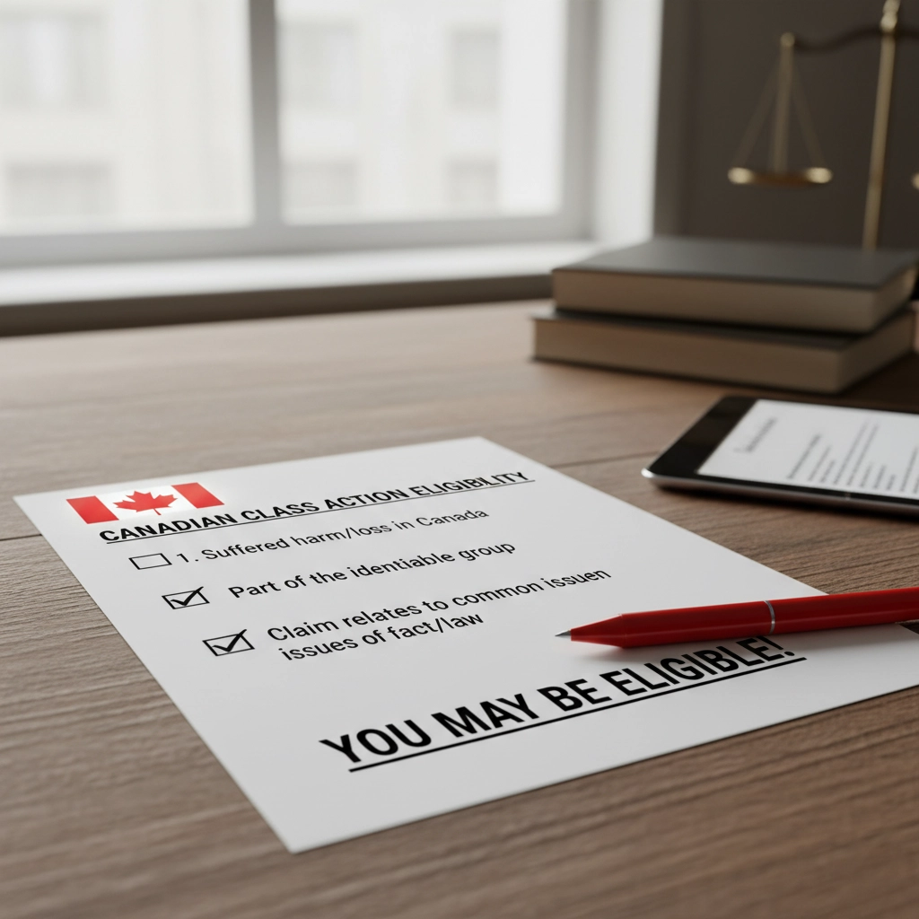 Class Action Eligibility Checklist: Canadian Edition